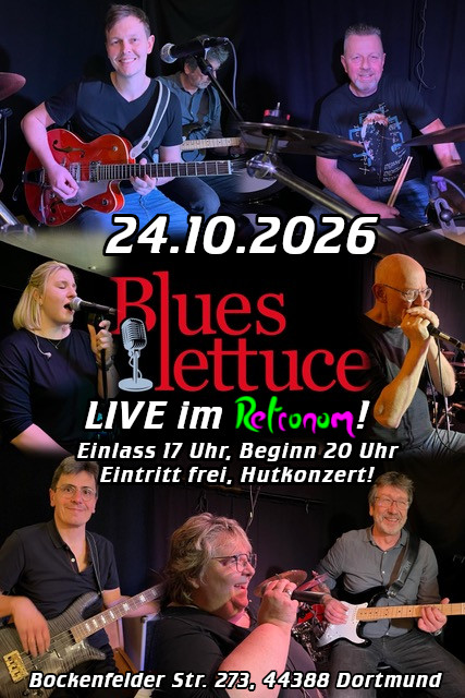 Blues Lettuce Live im Retronom!